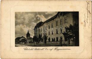 1911 Békés, Református gimnázium. Kiadja Véver Oszkár (EK)