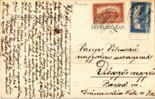 A Selmeci Diákéletből V. Mathésis. Röttig-Romwalter Nyomda Rt. Studentika / Studentica art postcard ...