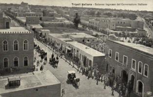 Tripoli Italian governor`s entry