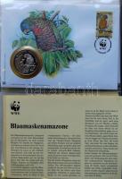 Érmés, bélyeges boríték gyűjtemény, egész világ "30 éves a WWF" 18klf db,10db klf zsetonna...