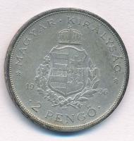 1936. 2P Ag "Liszt Ferenc" T:2 patina Adamo P7.3