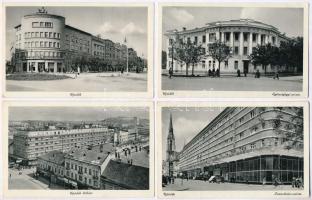 Újvidék, Novi Sad; 8 db régi használatlan képeslap / 8 unused pre-1945 postcards