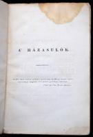 (Eötvös József, Báró): A házasulók. [Színmű.] Írta B. E. J. Pesten, 1833. Hartleben. [4] + 119 + [1]...