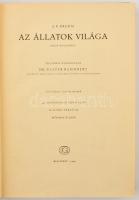 Alfred Edmund Brehm: Az állatok világa I-IV. Teljesen átdolgozta Dr. Walter Rammner. Bp., 1957-1959,...