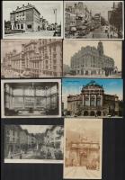 50 db RÉGI külföldi városképes lap jó minőségben / 50 pre-1945 European town-view postcards in good condition