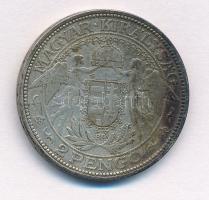 1938. 2P Ag "Madonna" T:2- patina Adamo P7