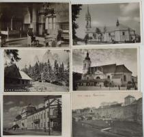 50 db RÉGI történelmi magyar városképes lap jó minőségben a Magyar Királyság területéről / 50 pre-19...