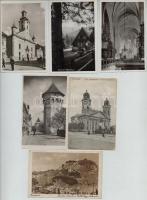 50 db RÉGI történelmi magyar városképes lap jó minőségben a Magyar Királyság területéről / 50 pre-1945 Hungrian town-view postcards in good condition from the KIngdom of Hungary