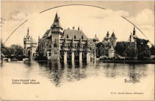 1902 Budapest XIV. Vajdahunyad vára. Divald Károly 13. sz.