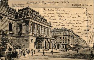 1903 Budapest VI. Operaház, Opera Kávéház. Divald Károly 38.  (EK)