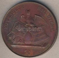 1842. "Besztercebánya-Magyar Orvosok és Természetvizsgálók..." Br plakett. Szign:H.Karl.F T:2 foltos