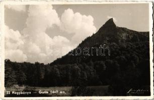 1942 Nagybánya, Baia Mare; Gutin 1447 m / Muntii Gutai / mountain