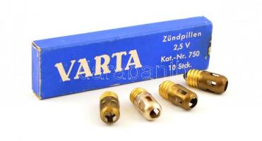 VARTA Zündpillen 2,5 V 4 db eredeti dobozában