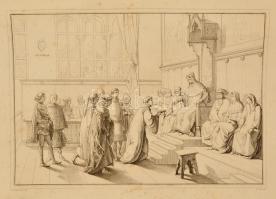 XIX. sz.: Giuseppe Lorenzo Gatteri  - Viviani 7 db történelmi rézmetszet. / 7 historical engravings ...