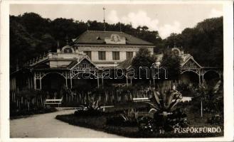 1942 Püspökfürdő, Szentlászlófürdő, Baile 1 Mai; terasz / terrace