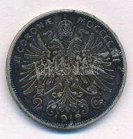 Ausztria 1912. 2K Ag "Ferenc József" T:2 patina 
Austria 1912. 2 Corona Ag "Franz Jo...