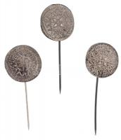 DN "Szent István denár / MÉE" tagsági jelvény, hátlapján a tulajdonos tagsági száma (3x) T:2