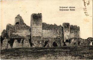 1906 Lippa, Lipova; Solymos vára. Kiadja Weiszberger Pál / Cetatea Soimos / castle ruins