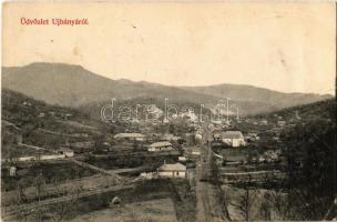 1908 Újbánya, Königsberg, Nová Bana; látkép. Kiadja Wagner János / general view (fa)