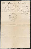 1887 Firenze, Opera di Santa Maria del Fiore által kiállított irat