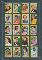 160 db amerikai gyufacímke 8 lapra ragasztva