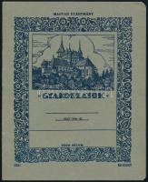 cca 1925 2 db irredenta gyakorlófüzet