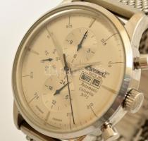 Ingersoll Columbia No 1. automata karóra dátum funkcióval. Nagyméretű, acéltokos férfi karóra, fém s...