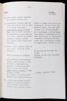 1963 A Sodrásban c. film (Gaál István) eredeti forgatókönyve. 142 gépelt oldal