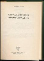 Surányi Endre: Csónakmotorok, motorcsónakok. Bp., 1962, Táncsics. Kiadói félvászon-kötés.