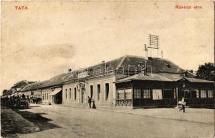 1912 Tata, Tata-Tóváros; Rákóczi utca, üzletek (Rb)