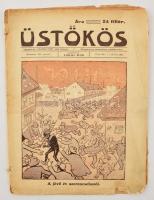 1914 Üstökös, egyesítve az Urambátyám című élclappal 57-ik évfolyam 2933. száma. Kissé szakadozott