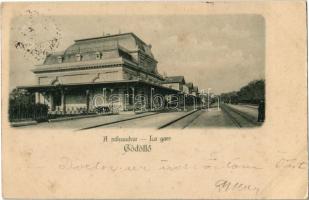 1899 Gödöllő, vasútállomás