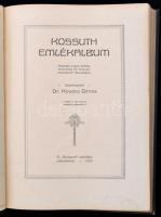 Kossuth Emlékalbum. Kossuth Lajos halála, temetése és mauzóleumának felavatása. Szerk.: Dr. Kovács D...