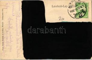 1915 Miskolc, Avasi részlet. Orosz Ferenc felvétele és kiadása