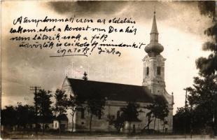 1934 Körösladány, Református templom. photo