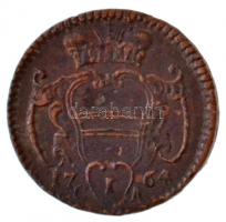 Erdély 1764C-A Pfennig Cu "Mária Terézia" T:2-
Transylvania 1764C-A Pfennig Cu "Mari...