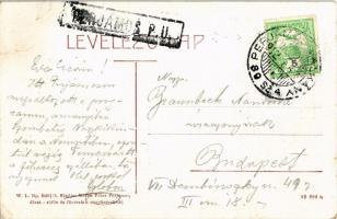 1912 Perjámos, Periam; Maros parti részlet, vízi hajómalom, Stefán Péter üzlete és saját kiadása. W....