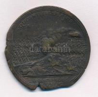 Német Államok / Poroszország ~1757. "II Nagy Frigyes / Rossbachi csata 1757" Br emlékérem ...