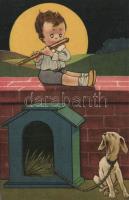 Child, dog. Amag edition