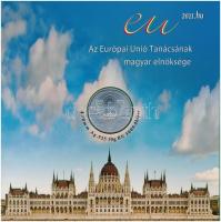 2011. 5Ft-200Ft (6xklf) forgalmi sor szettben + 3000Ft Ag "Az Európai Unió Tanácsának magyar el...