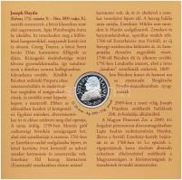 2009. 5Ft-200Ft "Haydn" (7xklf) forgalmi érme sor, benne "Joseph Haydn" Ag emlék...