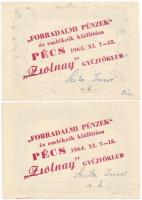 1849. 10Ft "Kincstári utalvány" 1964-es utánnyomata "Forradalmi Pénzek és emlékeik ki...