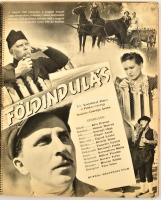 1939-40 A Hunnia Filmgyár Rt. 30 oldalas, aktuális évi filmeket bemutató albuma. Címeres vászonkötés...