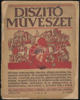 1914 Díszítőművészet. I. évf. 5. sz. Szerk.: Czakó Elemér. Sérült, hiányos borítóval.