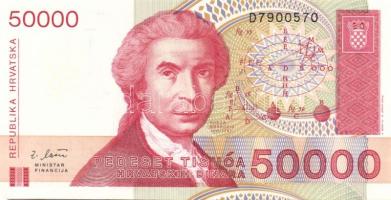 Horvátország 1991-93. 7db klf modern bankjegy + Lettország 1992. 1R + 2R + Észtország 1992. 2K T:I