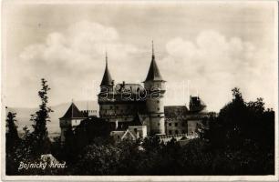 1929 Bajmóc, Bojnice; Gróf Pálffy kastély, várkastély / Bojnicky hrad (zámok) / castle