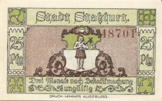 Német Birodalom/Weimari Köztársaság Stassfurt 1921. 25Pf (6X) 6klf, teljes sor T:I