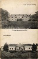 1918 Felsőszemeréd, Horné Semerovce; Gróf Wilczek és Ivánka kastély / castles