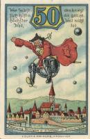 Német Birodalom/Weimari Köztársaság Rinteln 1920. 25Pf + 50Pf + 1M 3klf, teljes sor T:I