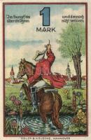 Német Birodalom/Weimari Köztársaság Rinteln 1920. 25Pf + 50Pf + 1M 3klf, teljes sor T:I